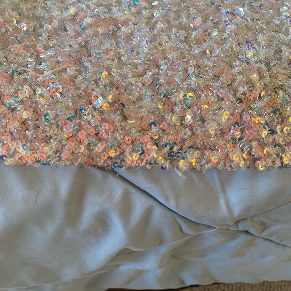 Liquid Crystal Sequins Wedding Gown Dress Tiffany Designs - Picture 13 of 14